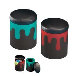 Kids Paint Can Storage Stools (set Of 2)