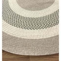 nuLOOM Handmade Reversible Braided Green Villa Rug (5' x 8' Oval) Nuloom Round/Oval/Square