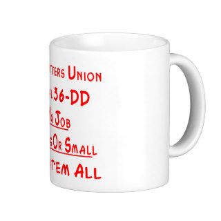 Bra Fitters Union Local 36 DD Mug