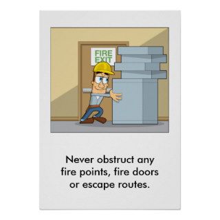 Fire Safety 003 Print