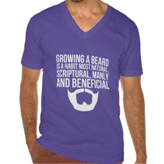 Beards Manly & Beneficial T Shirt