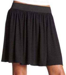 FLEURISH Juniors Knit Skirt, Black, Small