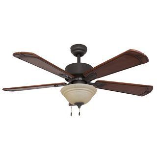 Ecosure Rumson Bowl Light/bronze 52 inch Ceiling Fan