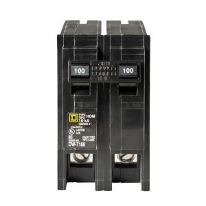 Square D by Schneider Electric Homeline 100 Amp Two Pole Circuit Breaker HOM2100CP