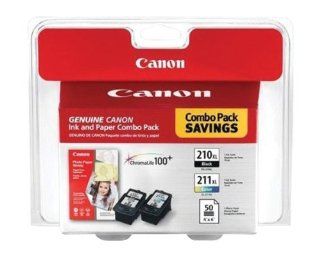 Canon PIXMA MP495 Black and Color Ink Cartridge Combo Pack (OEM) Electronics