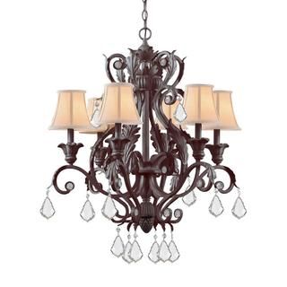 Winslow Dark Rust 60 light Chandelier