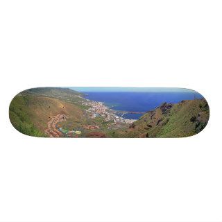 Santa Cruz de La Palma Canary Islands Spain Custom Skate Board