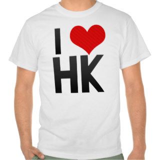 I Love HK Tshirt