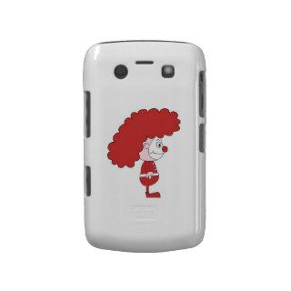 Clown in Red and White. Cartoon. Blackberry Bold Cover