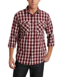 Nautica Jeans Men's Njc Ombre Plaid Shirt, Racboutred, Small at  Mens Clothing store Button Down Shirts