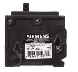 7 each Siemens Single Pole Circuit Breaker (Q115)   Miniature Circuit Breakers  