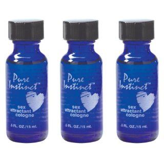 Pure Instinct 3 Pack   Pheromone Infused Perfume/cologne  Personal Fragrances  Beauty