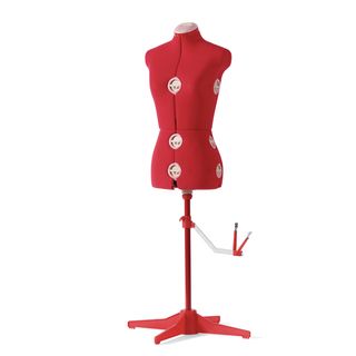 Singer Red DF150 Foam/Fabric Medium Lightweight Custom size Dress Form Singer Dress Forms