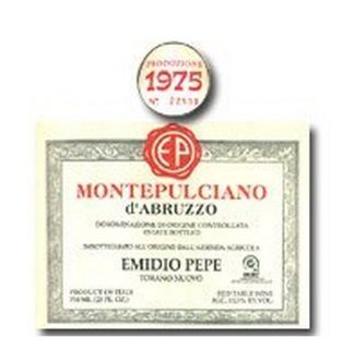 Emidio Pepe   Montepulciano d'Abruzzo 2000 Wine