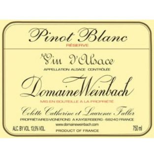 Domaine Weinbach Pinot Blanc Reserve 2011 750ML Wine