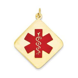14k Medical Jewelry Pendant Cyber Monday Special Charm Jewelry Brothers Pendant Jewelry