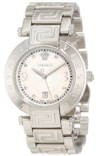 Versace Women's 68Q99D498 S099 Reve Stainless Steel Mother Of Pearl Dial Watch Watches