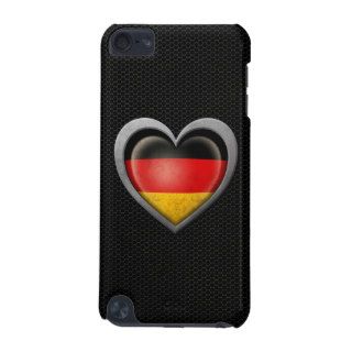German Heart Flag Steel Mesh Effect iPod Touch 5G Case