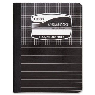 Mead Composition Book   100 Sheet   15lb   Quad Ruled, College Ruled   7.5" x 9.75"   1 Each   White Media 
