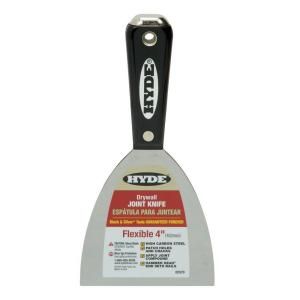 Hyde Black and Silver 4 in. Drywall Joint Knife 02577