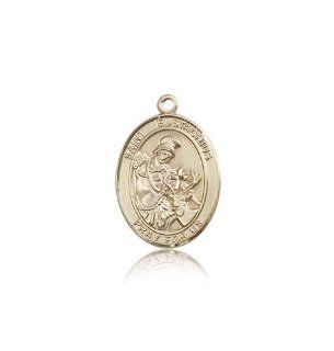 14kt Gold St. Eustachius Medal Jewelry
