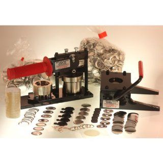 1.25" Tecre Button Pin Maker / Badge Press Machine with Graphic Punch and 500 parts   Novelty Buttons And Pins