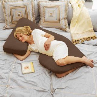 Todays Mom Cozy Cuddler Pregnancy Pillow   Espresso  Maternity Pillows  Baby