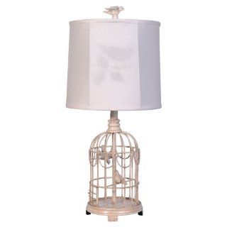 A Homestead Shoppe Bird Cage Table Lamp    