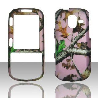 2D Pink Camo Trunk V Samsung Intensity III , 3 U485 Verizon Case Cover Hard Phone Case Snap on Cover Rubberized Touch realtree Faceplates Cell Phones & Accessories