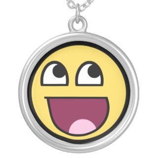 Awesome Smiley Internet Meme Necklaces