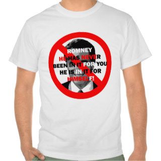 anti Romney T shirts