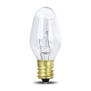 Feit Electric 10 Watt Incandescent C7 Appliance Light Bulb (2 Pack) BP10C71/2/RP