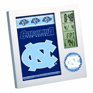 NCAA North Carolina Tar Heels Digital Desk Clock Picture Frame Sports & Outdoors