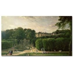 Charles Daubigny 'The Park at St.Cloud' Canvas Art Trademark Fine Art Canvas