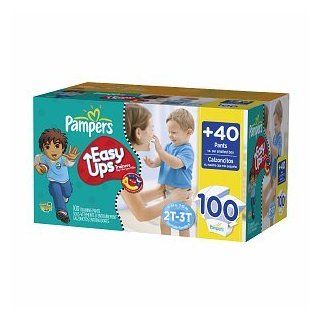 Pampers Easy Ups Boys, Value Pack, 2T 3T (Size 4), 100 count Health & Personal Care