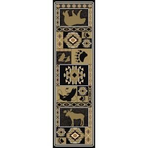 Balta US Northern Territory Black 2 ft. 7 in. x 7 ft. 10 in. Runner 91667960802403