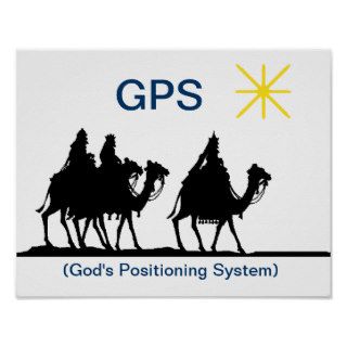 GPS Christian Christmas Poster