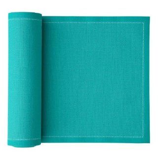 MYdrap IA48/504 7 Cotton Placemat, 18.9" Length x 12.6" Width, Turquoise (10 Rolls of 12)