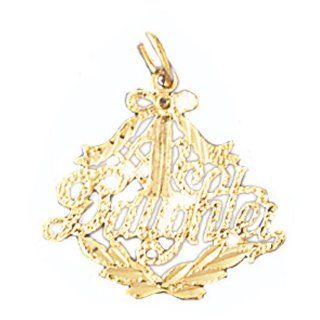 14K Yellow Gold Shark Pendant Jewelry