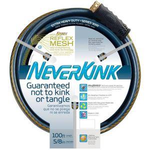 Apex NeverKink 5/8 in. x 100 ft. Extra Heavy Duty Water Hose 8640 100 