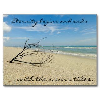 Ocean Quote Postcard