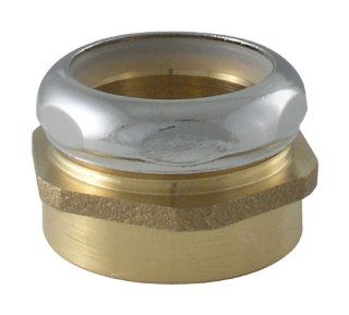 LDR 505 6360 Kitchen Brass Waste Female Connector, 1 1/2 Inch   Pipe Fittings  