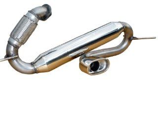 Solo Performance Cat Back Exhaust Kit for SMART Car with Center Single Tip Automotive