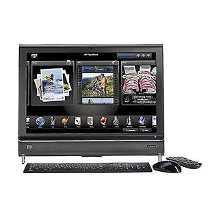 HP IQ506 TouchSmart Desktop PC (2.16 GHz Intel Core 2 Duo Processor T5850, 4GB RAM, 500GB Hard Drive, DVD Drive, Vista Premium)  Desktop Computers  Computers & Accessories