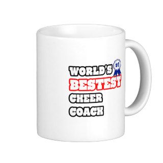 World's Bestest Cheer Coach Coffee Mug