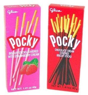 Glico Pocky 1.41 Oz Party Time Package (20 Boxes)  Grocery & Gourmet Food