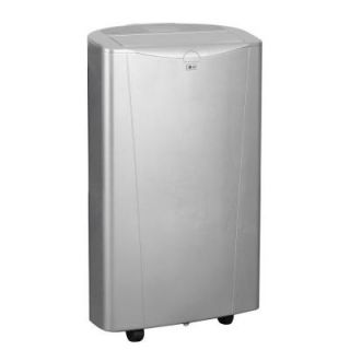 LG Electronics 14,000 BTU Portable Air Conditioner and Dehumidifier Function with Remote Control in Graphite Gray (81.60 Pint./Day) LP1414GXR