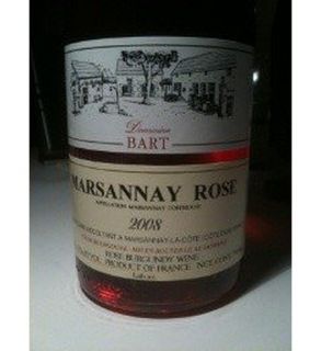 Domaine Bart Marsannay Rose 2012 750ML Wine