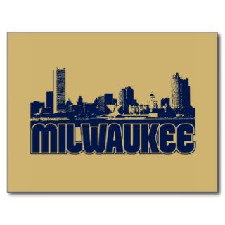 Milwaukee Skyline Postcards