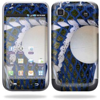 Protective Vinyl Skin Decal Cover for Samsung Galaxy S i9000 Cell Phone Sticker Skins   Lacrossse Cell Phones & Accessories